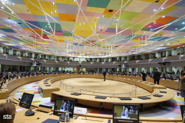 Belgija, Bruselj. Zasedanje Sveta EU. Foto: Thierry Monasse/STA Arhiv STA